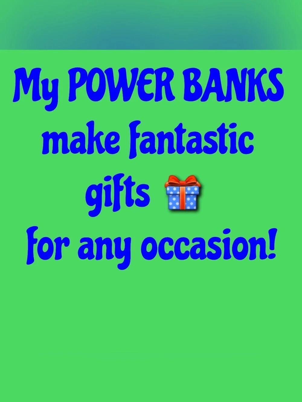 Power Bank With Gecko Charm iPhone Android Cell Phone